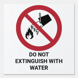 Não Se Esqueça Com Água, Sinal De Proibição