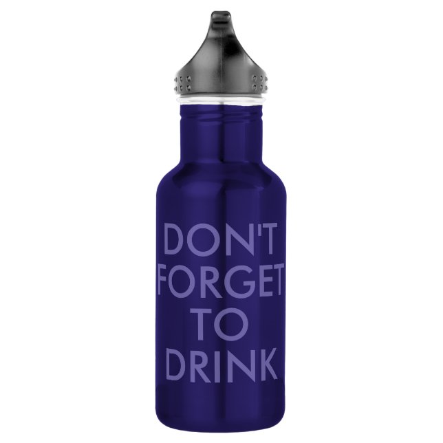 Não se esqueça de beber | Garrafa Humor (Direita)