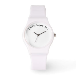 Não se esqueça dos relógios das damas