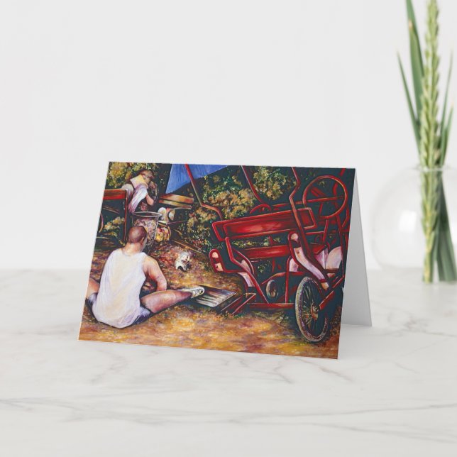 Não se esqueçam do cartão de saudação do Alho, Bud (Frente)