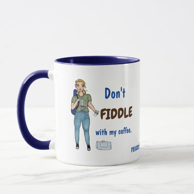 Não se meta com meu café. Caneca (Esquerda)