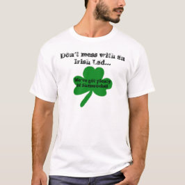 Não se meta com uma camisa de humor irlandesa