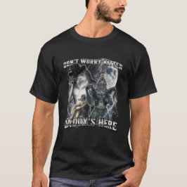 Não se Preocupe Gatinho Papai Está Aqui Camiseta
