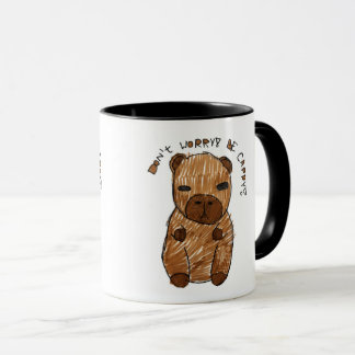 Não se Preocupe, Seja Capy! Caneca de Capivara Des