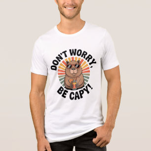 Não se Preocupe, Seja Capy – Capivara Retro Chill