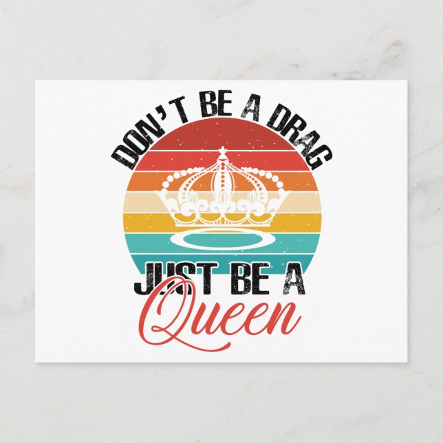 Não seja um cartão postal de Drag (Frente)