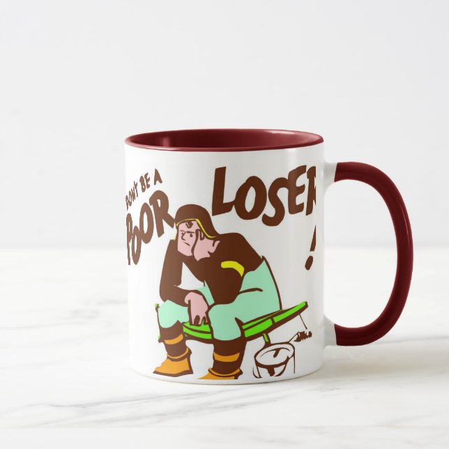 Não seja uma caneca pobre do vencido (Direita)