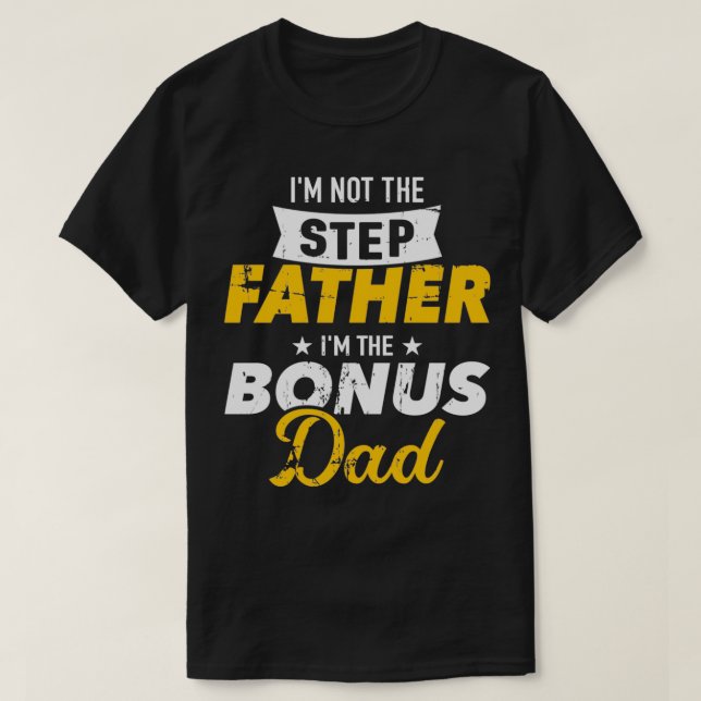 Não sou o padrasto. Sou o pai de bônus Pullover (Frente do Design)