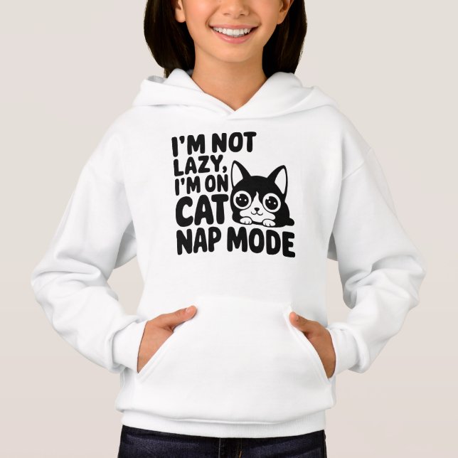 Não sou preguiçoso, estou no modo Cat Nap (Frente)