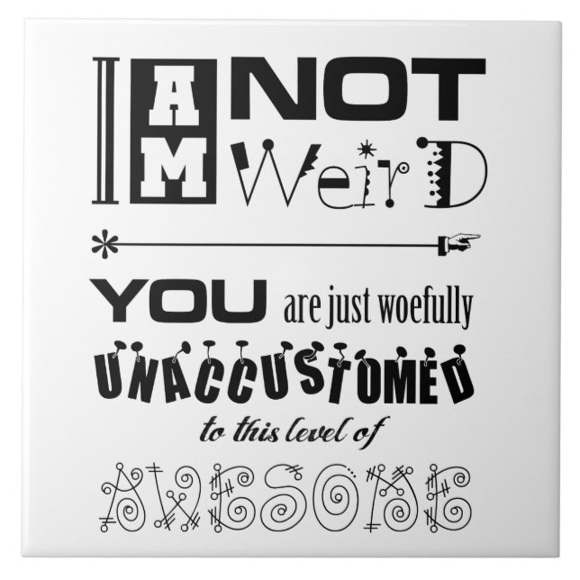 Não sou um Azulejo estranho (Frente)