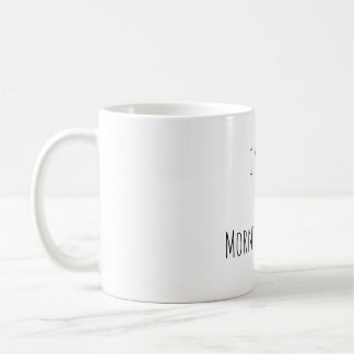 Não Sou uma Pessoa Matutina Caneca de Café Diverti
