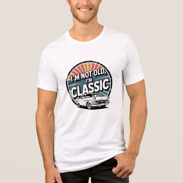 Não Sou Velho, Sou Clássico Vintage (Frente)