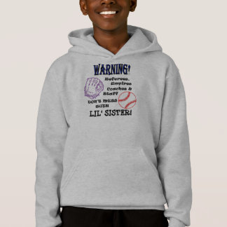 Não suje com o Hoodie da irmã de Lil