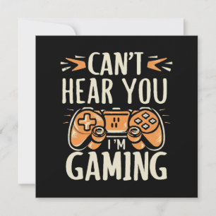 Não te consigo ouvir que estou a jogar