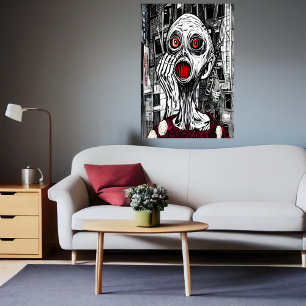 Não tenha medo   AI Art Poster