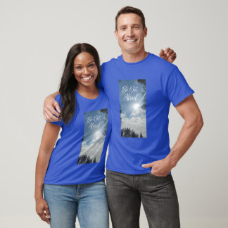 "Não Tenha Medo" camiseta inspiradora