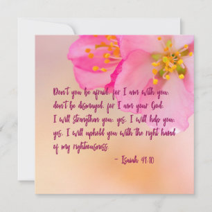 Não Tenha Medo Christian Floral