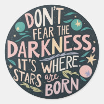 Não tenha medo de adesivos