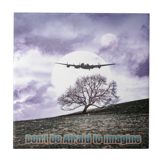 Não tenha medo de imaginar (Frente)