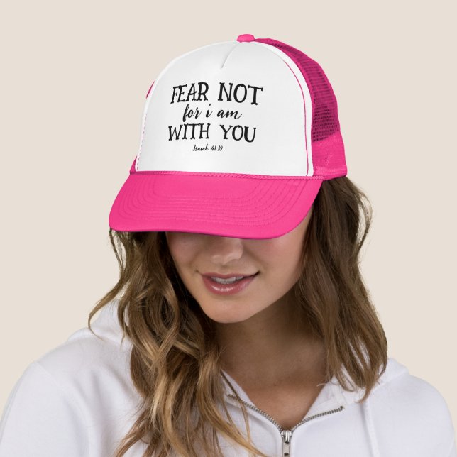 NÃO TENHA MEDO POIS EU ESTOU COM VOCÊ BONÉ DE CAMI (In Situ)