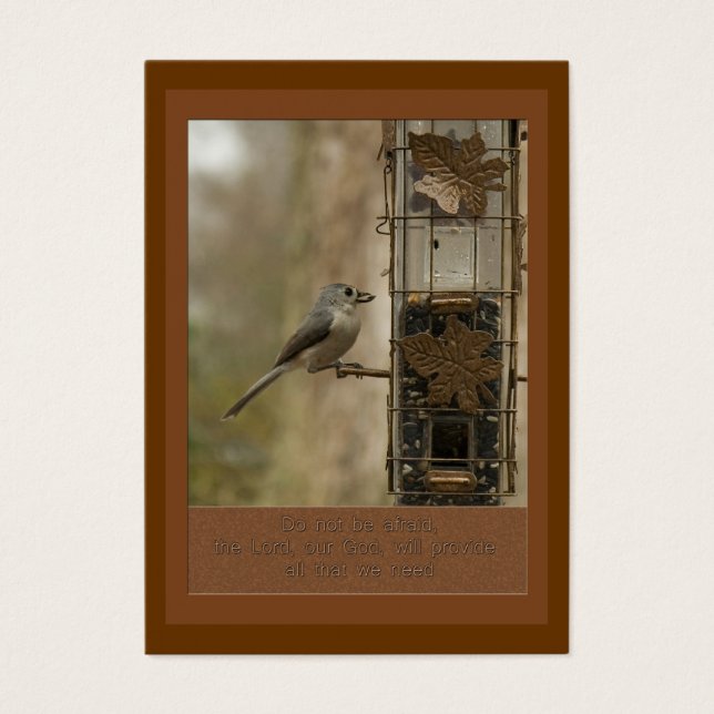 Não tenha medo que Deus dê ACEO (Frente)