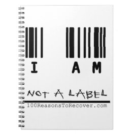 Não um caderno da etiqueta