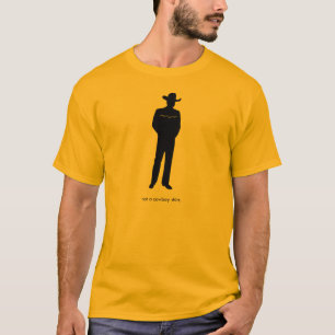Não uma camisa do vaqueiro