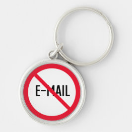 Não Verificar Sinal de Email | Chaveiro Premium