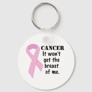 Não vou pegar o meu peito Chaveiro