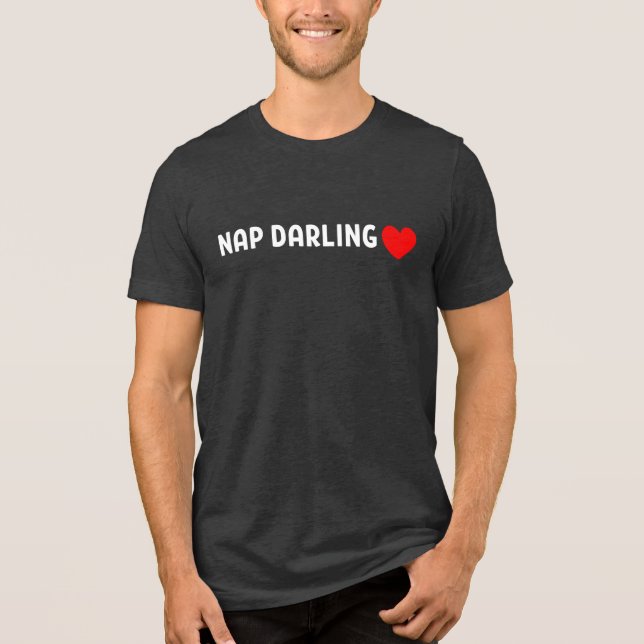 Nap Darling – Cute Lazy Sleep Lover Heart (Frente)