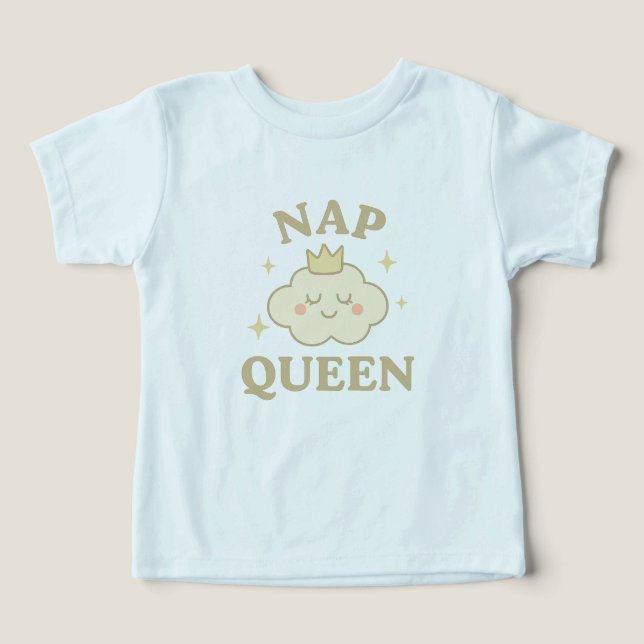 Nap Queen Baby Bodycase - Nuvem e Desenho De Coroa (Design frontal)