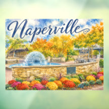 Naperville Illinois Fonte Dandelion Riverwalk