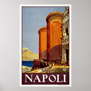 Nápoles Napoli Italia - posters das viagens