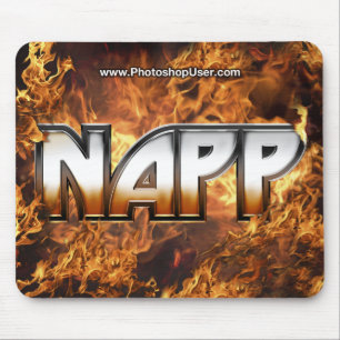 NAPP Mousepad - versão do fogo