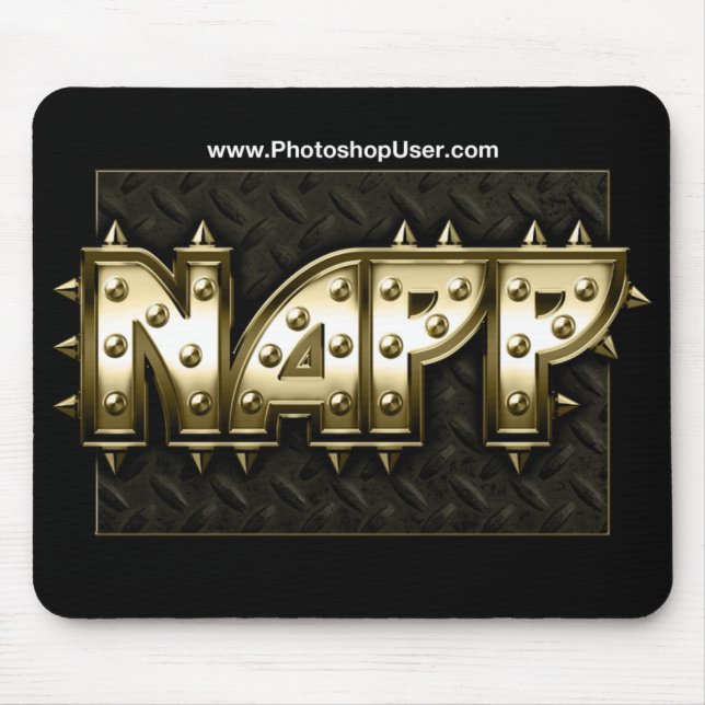 NAPP Mousepad - versão do metal pesado (Frente)