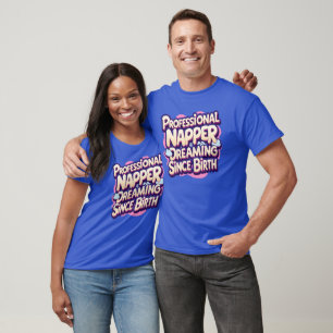 Napper Profissional - Camisa Engraçada de Cotação 