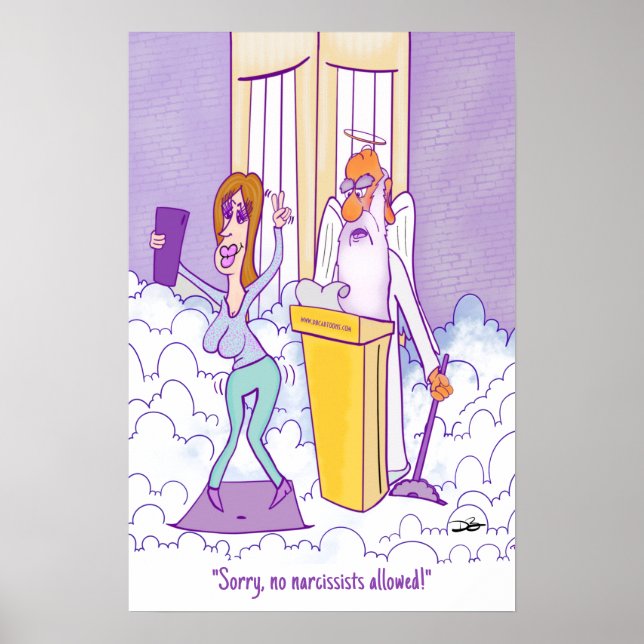 Narcisista Poster (Frente)