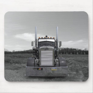 Nariz b/w Mousepad da agulha de Peterbilt