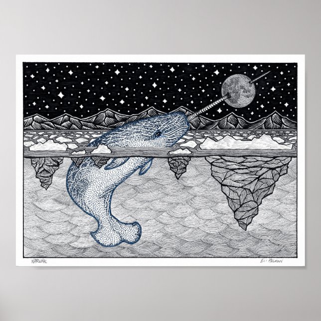 Narwhal Poster (Frente)