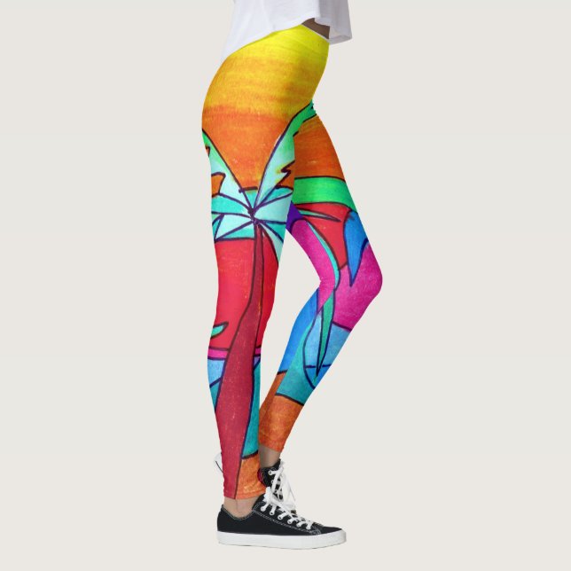 Nas Leggings da Praia (Direita)