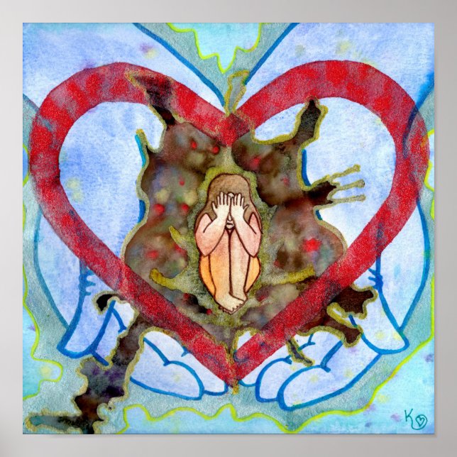 Nas mãos de Deus poster (Frente)