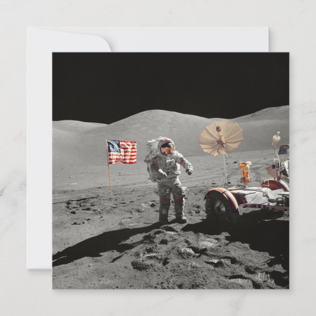 NASA Apollo 17 lunar landing mission, 1972 (Frente)