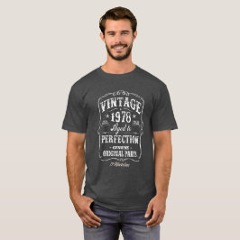 Nascer 1978 do Tshirt do aniversário 40 da camisa