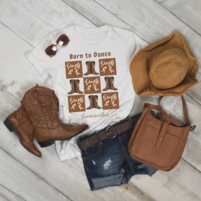 Nascer a Dance Block Style Inicializa Arcos T-Shir (Criador carregado)