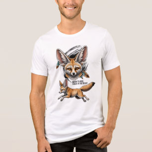 Nascer ao aumento - deserto tribal Fennec Fox Illu