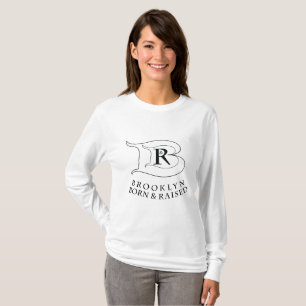 Nascer BROOKLYN E CAMISA T DE ESPERA LONGA COM ALA