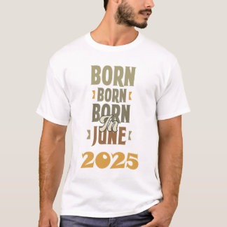 nascer de camiseta de junho de 2025