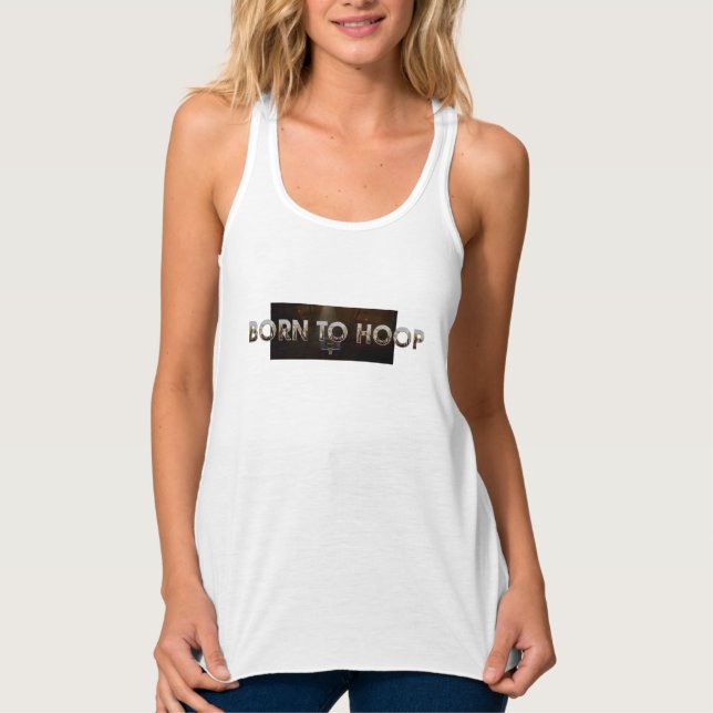 NASCER de cima para camisetas de alça (Frente)