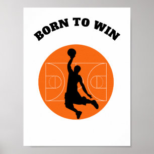 Nascer de cotação motivacional para ganhar Poster