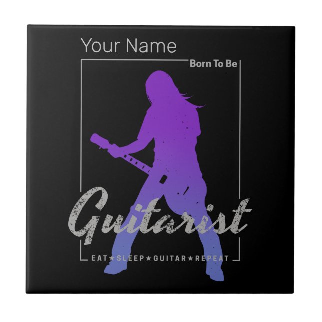 Nascer de ser guitarrista para músicos e membros B (Frente)